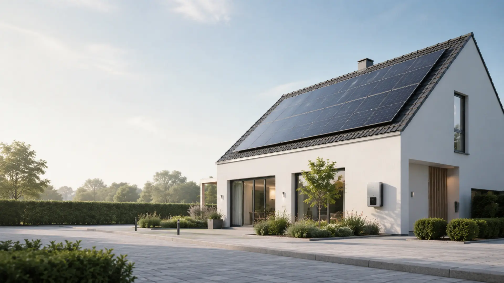 Einfamilienhaus mit Photovoltaik